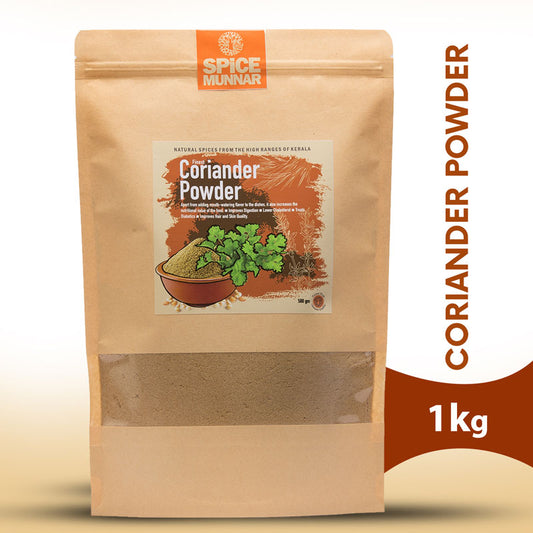Spice Munnar coriander powder package 1kg