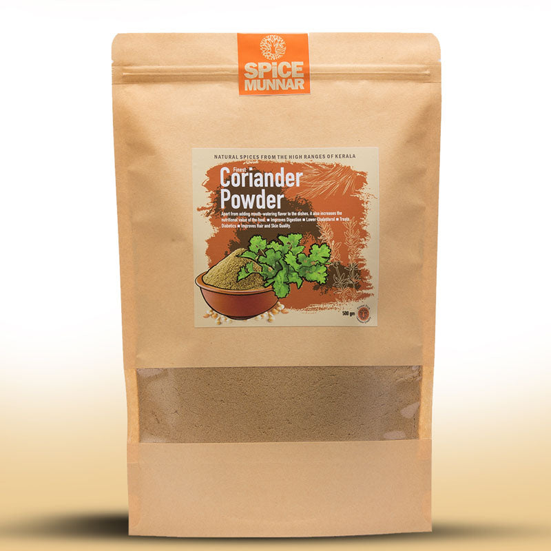 Spice Munnar coriander powder packaging