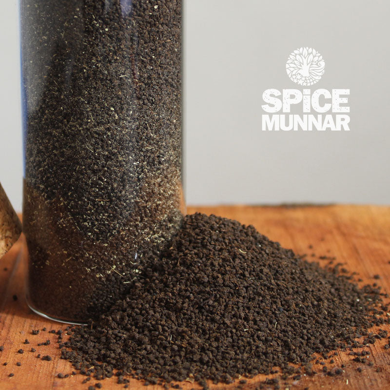 Spice Munnar Tea Powder in a Jar