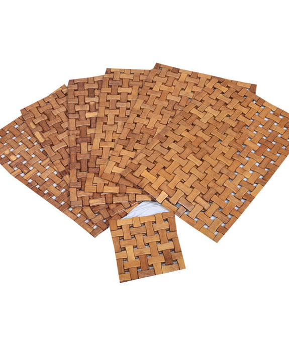 Wooden table mat (combo)