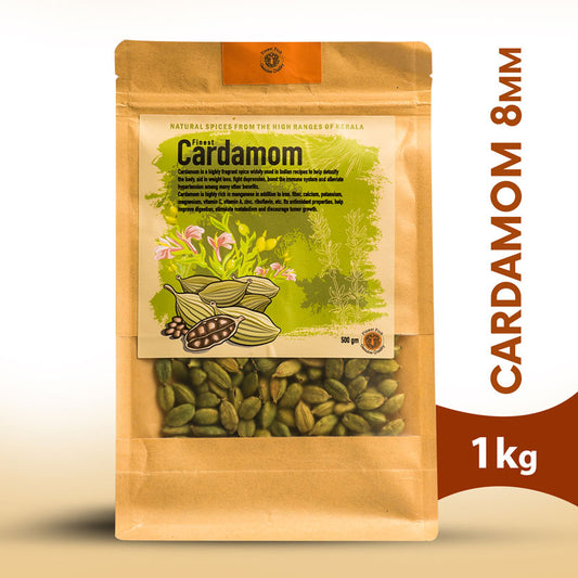 Spice Munnar 1kg Cardamom 8mm Pack