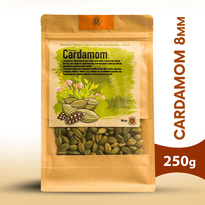 Spice Munnar Cardamom 8mm Pack 250g