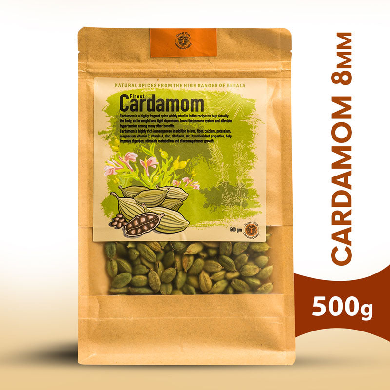 Spice MUnnar 8mm Cardamom Pack 500g