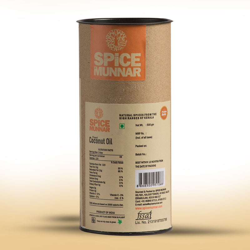 Spice Munnar Organic Coconut Oil Pack