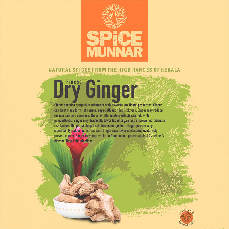 Spice Munnar packaging for dry ginger 