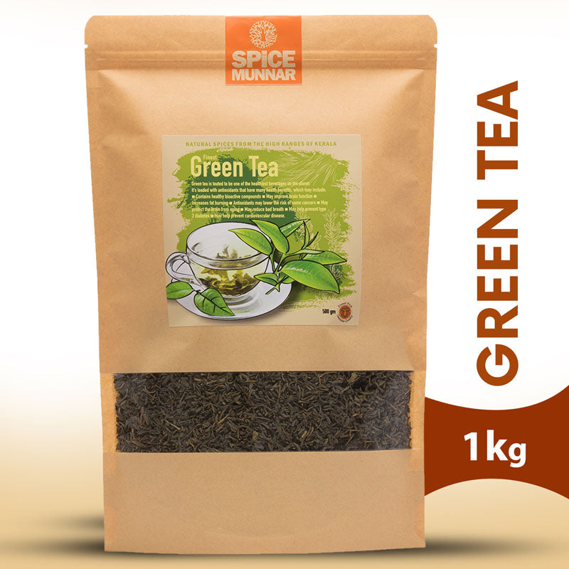 Spice Munnar green tea package 1kg