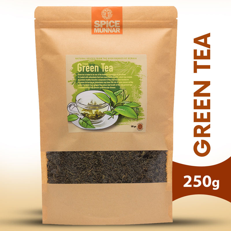 Spice Munnar green tea package 250g