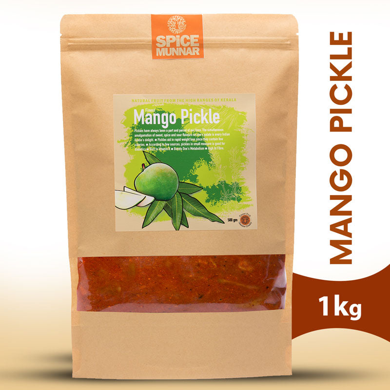 Spice Munnar Mango Pickle package 1kg