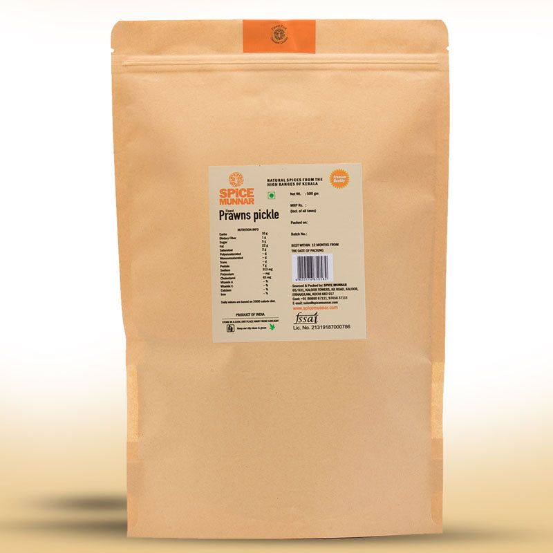 Spice Munnar Prawns Pickle Pack