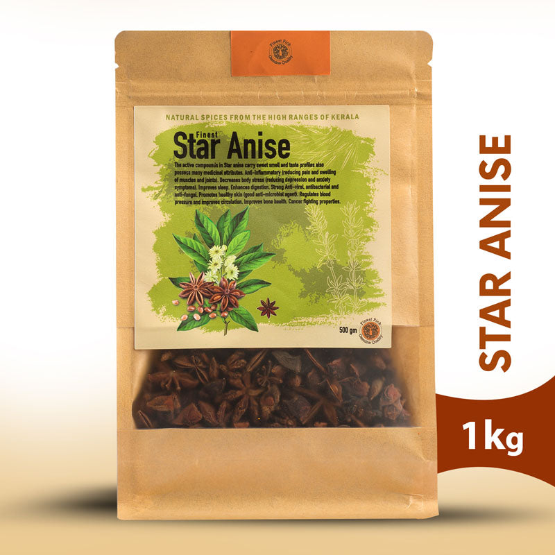 Spice MUnnar 1kg Star Anise Pack