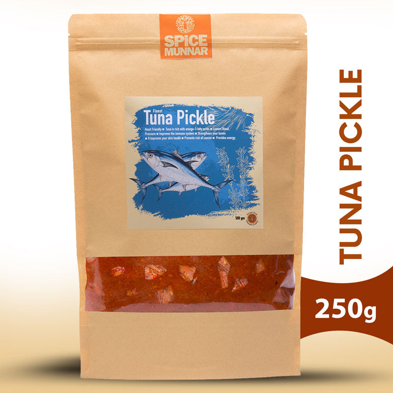 Spice Munnar tuna pickle package 250g