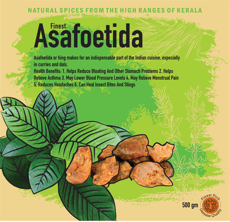 Asafoetida packaging  of Spice Munnar