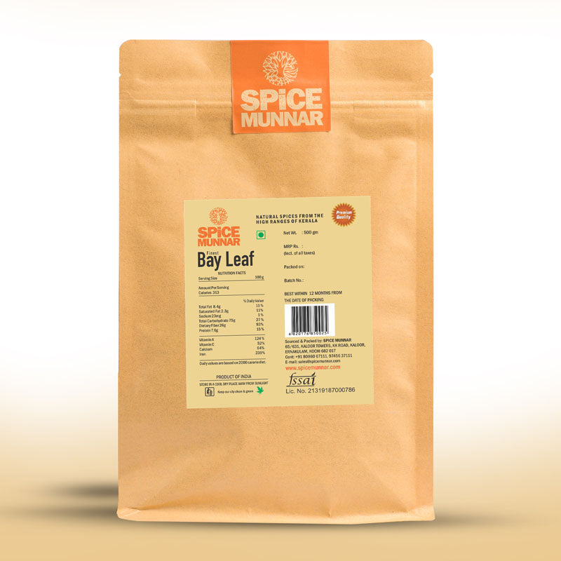 Spice Munnar packaging of Bay Leaf  