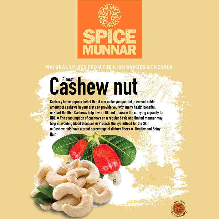 Spice Munnar cashew nut packaging  