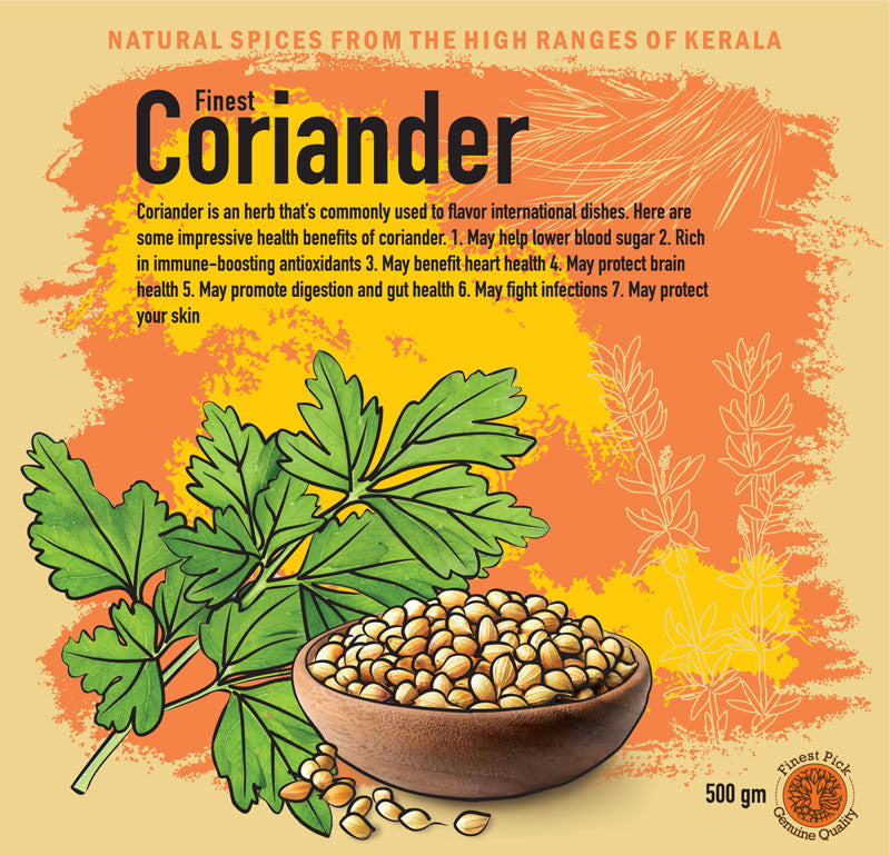 Spice Munnar Coriander Seeds Pack