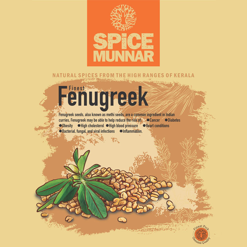 Spice Munnar Fenugreek spice packaging 