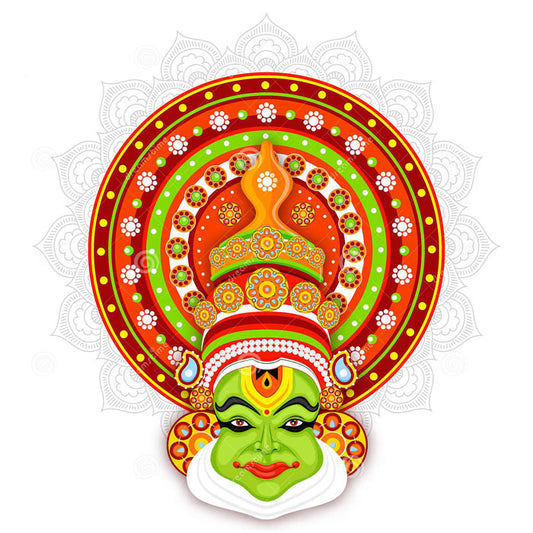 Kathakali (1feet) (Handicraft)