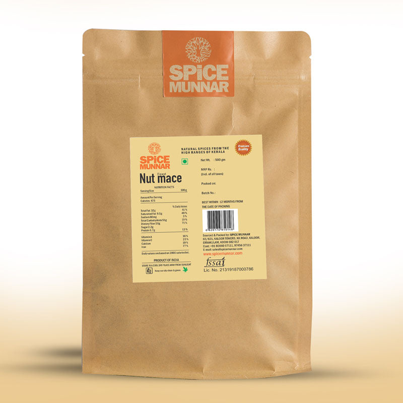 Spice Munnar packaging of Nut mace  