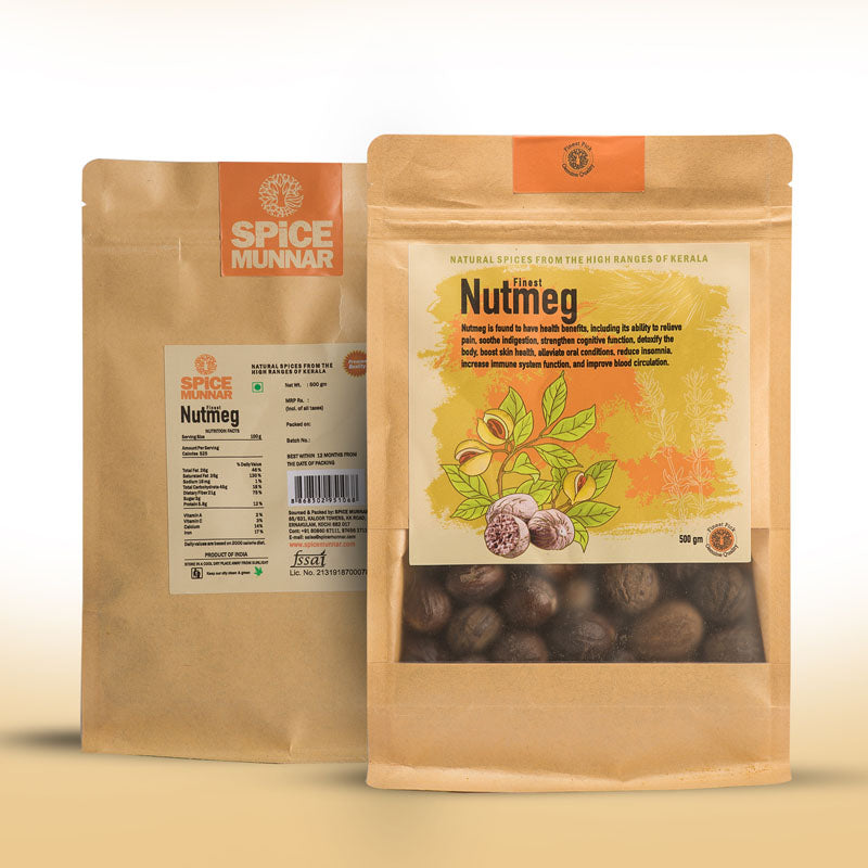 Two packages of Spice Munnar Nutmeg  
