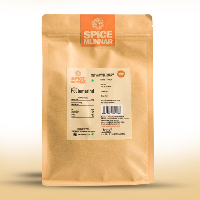 Spice Munnar pot tamarind package  