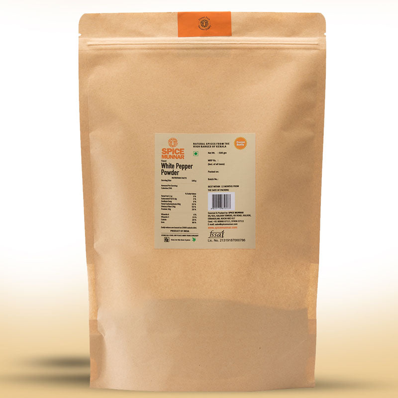 Spice Munnar White Pepper Powder Pack