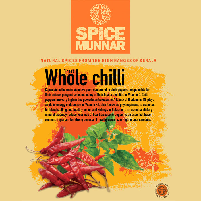 Spice Munnar Whole Chilli 