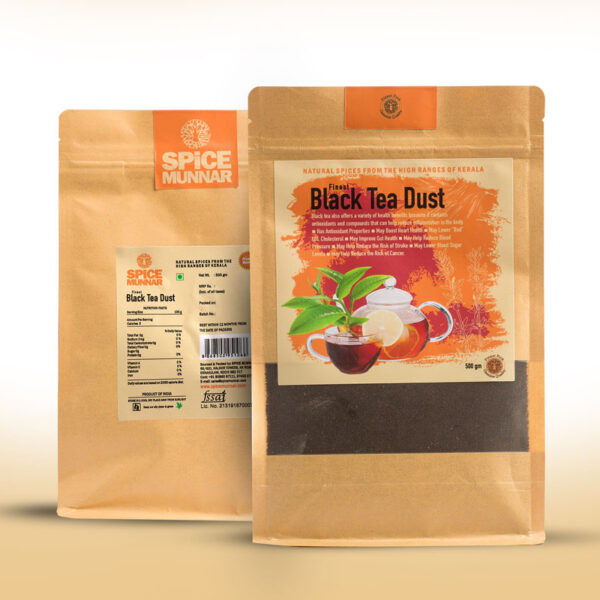 black tea dust - Kerala spices