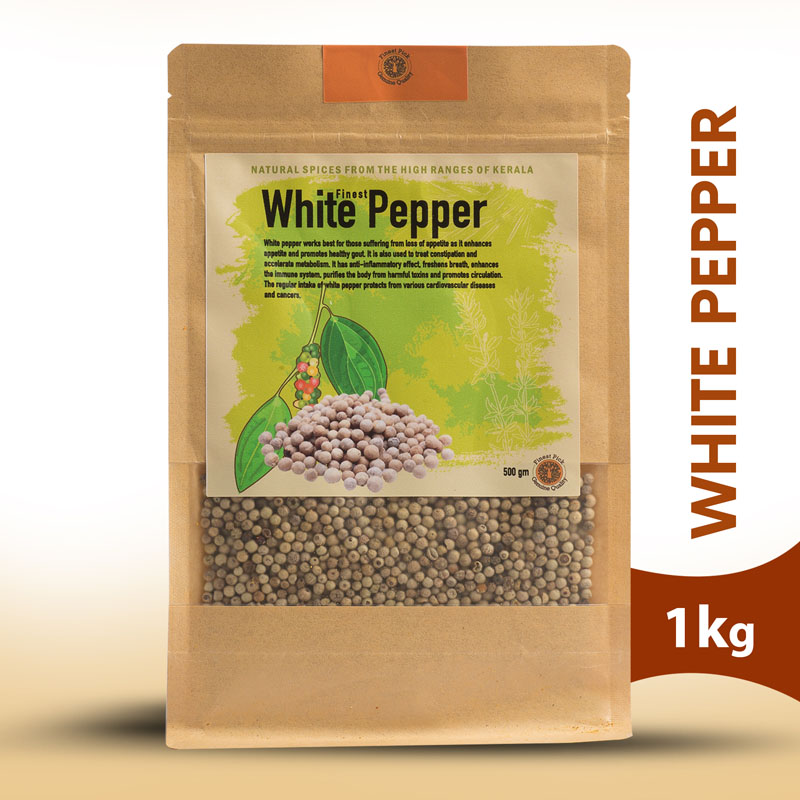 white pepper - spices of kerala