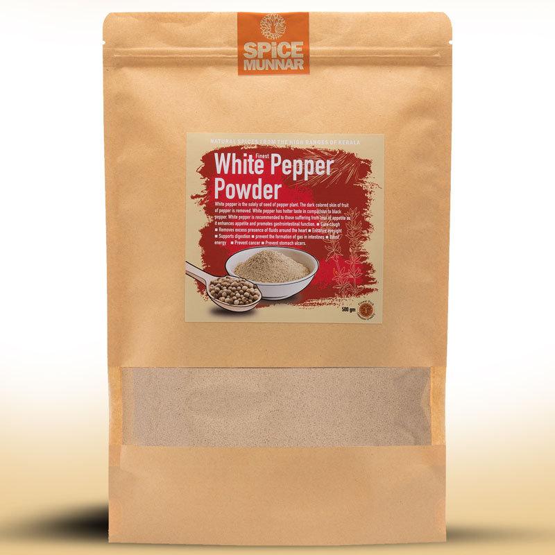 white pepper powder - spices of kerala